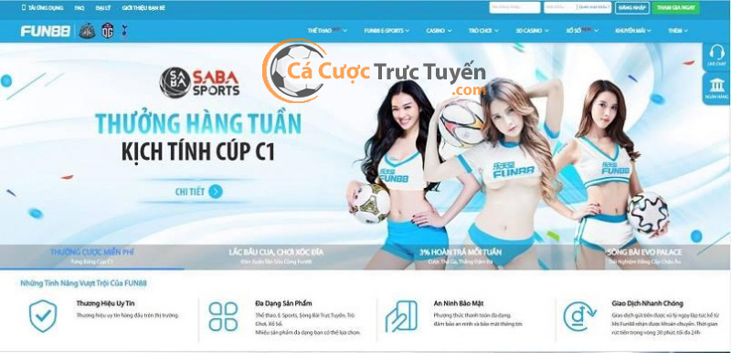 TOP những trang cá độ bóng đá uy tín nhất Việt Nam năm 2026 6 trang cá độ bóng đá uy tín nhất Việt Nam Fun88